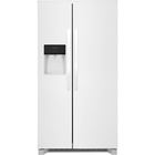 Frigidaire 25.6 CuFt Side-by-Side Refrigerator with EvenTemp™ Cooling System in White