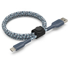 Image of product - BOOSTCHARGE™ Micro-USB to USB-A 5ft Cable + Strap (Blue Camo)