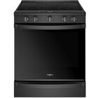 Whirlpool 6.4 Cu. Ft. Smart Slide-in Electric Range with Scan-to-Cook Technology - Black