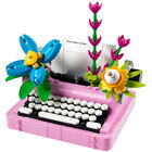 LEGO Typewriter with Flowers — 363 Pieces