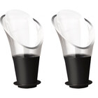 Vacu Vin Wine Server Crystal Black (2-Piece), Blister