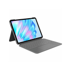 Logitech Combo Touch for iPad Air 11-inch Detachable Backlit Keyboard with Kickstand