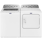 Maytag 4.8 CuFt Top Load Electric Washer with 7.0 CuFt Top Load Electric Dryer with Enhanced Cycles in White