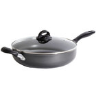 Oster 12" Aluminum Sauté Pan with Lid and Helper Handle