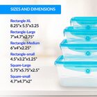 Image of product - Stretch & Fresh 12-Piece Food Storage Container Set