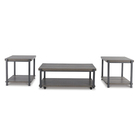 Signature Design by Ashley Wilmaden Table (Set of 3) - Gray/Black