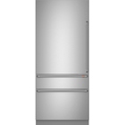 Cafe 20.1 CuFt Left Hinge Integrated Bottom-Freezer Refrigerator in Stainless Steel