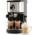 Capresso Compact Espresso/Cappuccino Machine EC Select – Black/Stainless