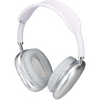 Image of product - Silver Wireless Metal Folding Headphones