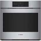 Bosch 30" Self-Cleaning Electric Single Wall Oven in Stainless Steel with Air Fry and QuietClose® Door