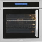 Haier 24" Single Electric True European Convection Single Wall Oven in Stainless Steel with 10 Cooking Modes