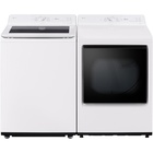 LG 5.0 CuFt Smart Top Load Washer with 7.3 CuFt Electric Dryer in Alphine White
