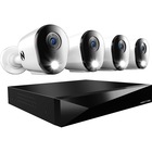 Night Owl 2-Way Audio 12 Channel DVR Security System with 1TB Hard Drive and 4 Wired 2K Deterrence Cameras