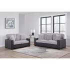 Global Furniture Steph Sofa & Loveseat with Pillows