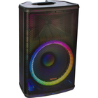 Memorex 15" Professional Portable Bluetooth True Wireless PA Speaker with LED Lights