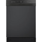 Midea 52 dBA Front Control Dishwasher in Black