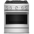 KitchenAid 4.1 Cu. Ft. 30" Commercial-Style Dual Fuel Range