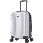 Image of product - Travelour 20-in Small Hardside Spinner Luggage in Silver