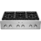 KitchenAid 36" Smart 6 Burners Gas Cooktop