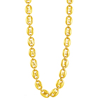Mi Tesoro Gucci Style Puff Link Gold Necklace