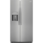 Frigidaire Gallery 22.3 CuFt Counter Depth Side-by-Side Refrigerator in Stainless Steel with EvenTemp™ Cooling System