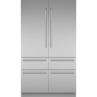 Thermador Freedom® 26.8 CuFt Built-in French Door Refrigerator in Stainless Steel with Professional Series Handles