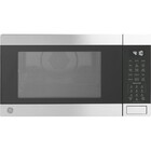 GE 1.0 CuFt Countertop Convection Microwave in Stainless Steel with Air Fry