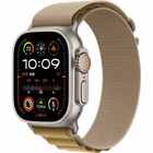 APPLE Ultra 2 Watch GPS + Cellular 49mm Natural Titanium Case with Tan Alpine Loop - S/M