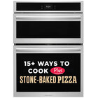 Frigidaire Gallery 30" Electric Wall Oven and Microwave Combination with Stone-Baked Pizza