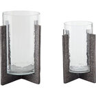 Signature Design by Ashley Garekton Candle Holder (Set of 2) - Clear