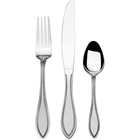 Image of product - American Bead 18-Piece Flatware Set in 18/0 Stainless Steel
