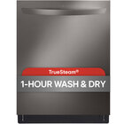 LG 42 dBA Smart Steam Top Control Dishwasher in Black Stainless with QuadWash® Pro