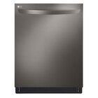 LG 46 dBA Smart TrueSteam® Top Control Quadwash™ Dishwasher in Black Stainless