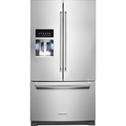 KitchenAid 26.8 CuFt French Door Refrigerator in Stainless Steel with Exterior Ice and Water Dispenser