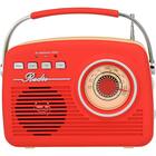 SuperSonic Retro Portable Bluetooth Speaker - Red