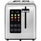 Kalorik 2-Slice Touchscreen Rapid Toaster - Stainless Steel