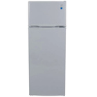 Avanti 7.3CuFt LED Counter Depth Top Freezer Refrigerator with Reversible Doors in White