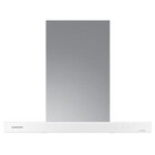 Samsung 30" 630 CFM Range Hood - White Panel/Stainless Steel Duct