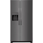 Frigidaire 25.6 CuFt Side-by-Side Refrigerator with EvenTemp™ Cooling System in Black Stainless