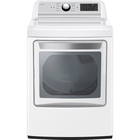 LG 7.3 CuFt Smart White Electric Dryer with EasyLoad™ Door and Sensor Dry