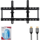 Vidao Tilting Wall Mount with the 5 Meter Ultra High Speed HDMI Cable & Screen Cleaning Kit