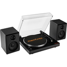 Memorex Stereo Aluminum Turntable with Audio Technica Needle and Bluetooth