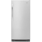 Whirlpool 18 Cu. Ft. 31" Wide SideKicks® All-Refrigerator- Monochromatic Stainless Steel