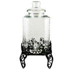 Gibson 2.25 Gallon Moreauville Beverage Dispenser & Wire Rack