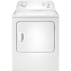 Whirlpool 7.0 CuFt White Electric Dryer with AutoDry™ Drying System