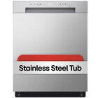 LG 24" 52 dBA Wide Front Control Dishwasher with SenseClean™