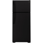 GE 17.5 CuFt Top-Mount Refrigerator in Black