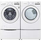 Image of product - 4.5 CuFt Front Load SenseClean™ Washer with 7.4 CuFt Smart LoDecibel™ Quiet Operation Electric Dryer in White