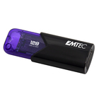 EMTEC 128GB Click Easy USB 3.2 Flash Drive - Purple