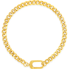 Mi Tesoro Nautical Clasp Gold Chain Bracelet